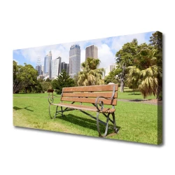 tulup.si Slika na platnu Naravni park nebotičnikov 140x70 cm