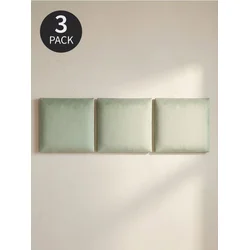 Sinsay - Kvadratni tapacirani paneli 3 pack - svetlozelena
