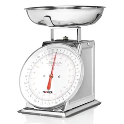 Haeger Kuhinjska vaga ks-10s.014a, 10kg, Siva