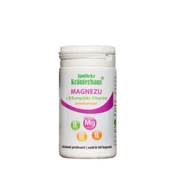 Magnezij + B Komplex Vitamini – prirodni dodatak prehrani za potporu živčanom sustavu