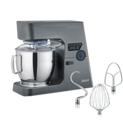 Graef KM7016 MYestro Küchenmaschine 7 Liter, eisenglimmersiva
