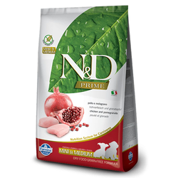 N&D Suva hrana za štence za mini i srednje rase Prime, Piletina, 7kg