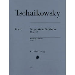 TSCHAIKOWSKY NOTE ZA klaviature 6 KLAVIERSTUCKE