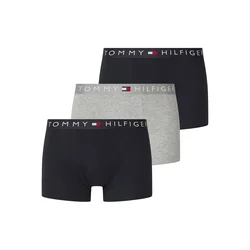 Tommy Hilfiger Underwear Boksarice pegasto siva/rdeča/črna/bela