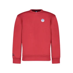 NORTH SAILS CHILDRENS RED ZIP-UP SWEATSHIRT