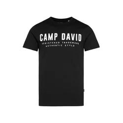 CAMP DAVID Majica črna/bela