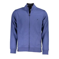 US GRAND POLO MEN'S BLUE ZIP SWEATSHIRT