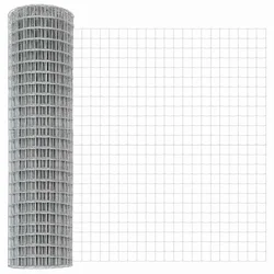 Vidaxl Evropska ograja 1,2 x 10 m PVC prevlečen železo
