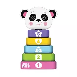 Drveni toranj za slaganje Kids Hits Panda