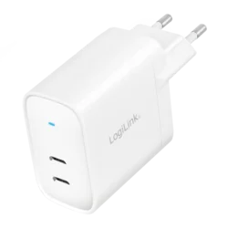 Punjač 40W, w/PD, 2 porta, type C, 40W, Logilink