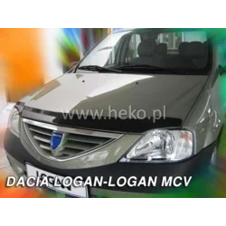 Heko Deflektor - štitnik za haubu Dacia logan (2004+), Crni