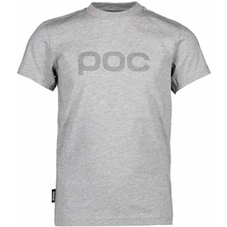 POC Tee Jr Grey Melange 130