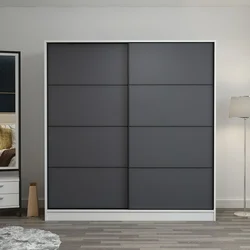 Hanah Home Garderober Kale-7151, 220x210x52 cm, Antracit