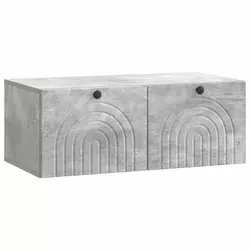 TV ormar za zid Zidne Betonska siva 78,5 x 41 x 30 cm