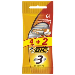 BRIJAC BIC 3 SENSITIVE 4+2 GRATIS (20) MDI