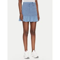 Tommy Jeans Mini krilo DW0DW20273 Modra Regular Fit