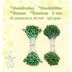 Leane Creatief Flower Pistil Prašniki Light Green