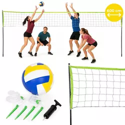 ModernHome Sklopiva sportska mreža 600x240cm za odbojku i badminton MOVEPRO VS-5.7x2.3