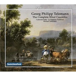 TELEMANN:THE COMPLETE WIND CONCERTOS 8CD