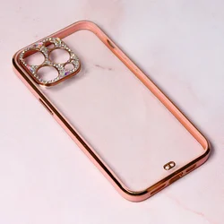 Maska za telefon Cirkon Camera za iPhone 14 Pro Max 6.7 roze