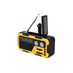 SAL RPH2 Solarni radio AM FM, 5W, Žuti