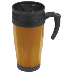 ŠALICA TERMO 400ML PVC EASY 561010 METALIK NARANČASTA