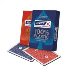 Karte Fournier - EPT - 100% Plastic - Professional Poker Playing Cards