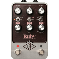 Universal Audio UAFX Ruby '63 Top Boost Amplifier - kitara efekt