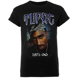 2Pac Mural 1971 Black L Majica