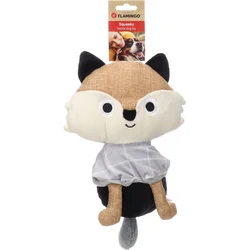 Flamingo Koppo Fox – plišasta igrača lisica s piskalom 23 cm - Blago in pliš - Flamingo
