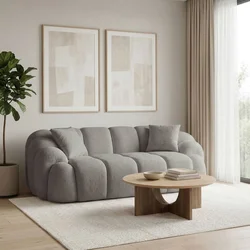 ATELIER DEL SOFA Sofa dvosed Octavio Grey