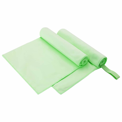 Sportski Ručnici 2 pcs Zelena 100 x 50 cm Poliester i poliamid
