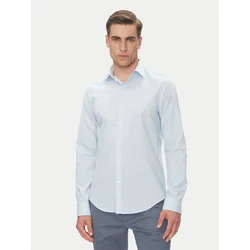 Calvin Klein Srajca LV019EU013 Svetlo modra Slim Fit