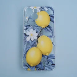 Maska Print Summer Vibe za iPhone 13 Lemon Blossom