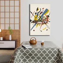 WallXpert slika na platnu 4570KANDINSKY016, apstraktna kompozicija, 45 x 70 cm