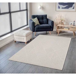 Conceptum Hypnose Tepih Fava, 160 x 230cm, Beli