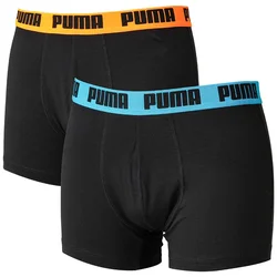 Puma bokserice Everyday Basic za muškarce, crne, 2 para