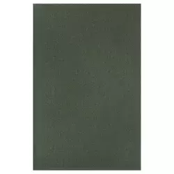 MORUM Ravno tkani tepih, unutra/spolja, tamnozelena, 200x300 cm