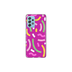 TERACELL Maska za Samsung A525F/A526B/A528B Galaxy A52 4G/A52 5G/A52s 5G Happy Lines pink
