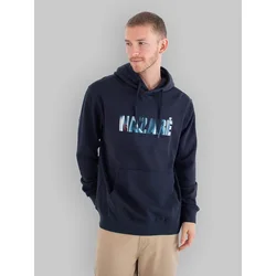 Hurley Nazare Script Hoodie obsidian