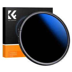 K&F CONCEPT 49MM C Series Ultra-thin Variable/Fader ND2-2000,Blue Coated