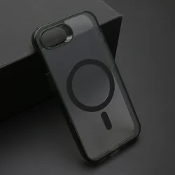 Maska COLOR FRAME MagSafe za iPhone 16E/ crna