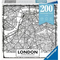 Ravensburger puzzle (slagalice) 200pcs Mapa Londona RA12963