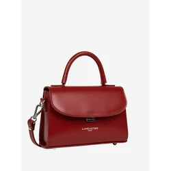LANCASTER Paris Ročna torbica Lancaster Sac rabat cuir Suave Even Carmin rdeča