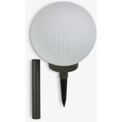 Solarna lampa Aurora, O 18x46 cm, bela