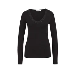 WE Fashion Majica črna