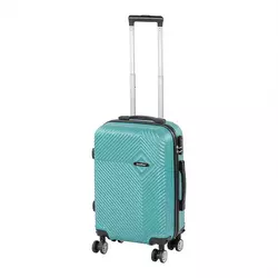 Srednji kovček TraveLux Pro s trdim pokrovom 68x45x25 cm laguna modra