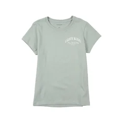 Calvin Klein Jeans Majica  pastelno zelena / bela