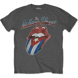 The Rolling Stones Rocks Off Cuba Charcoal Grey XL Majica