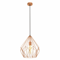 Eglo 49258 - Luster CARLTON 1xE27/60W/230V